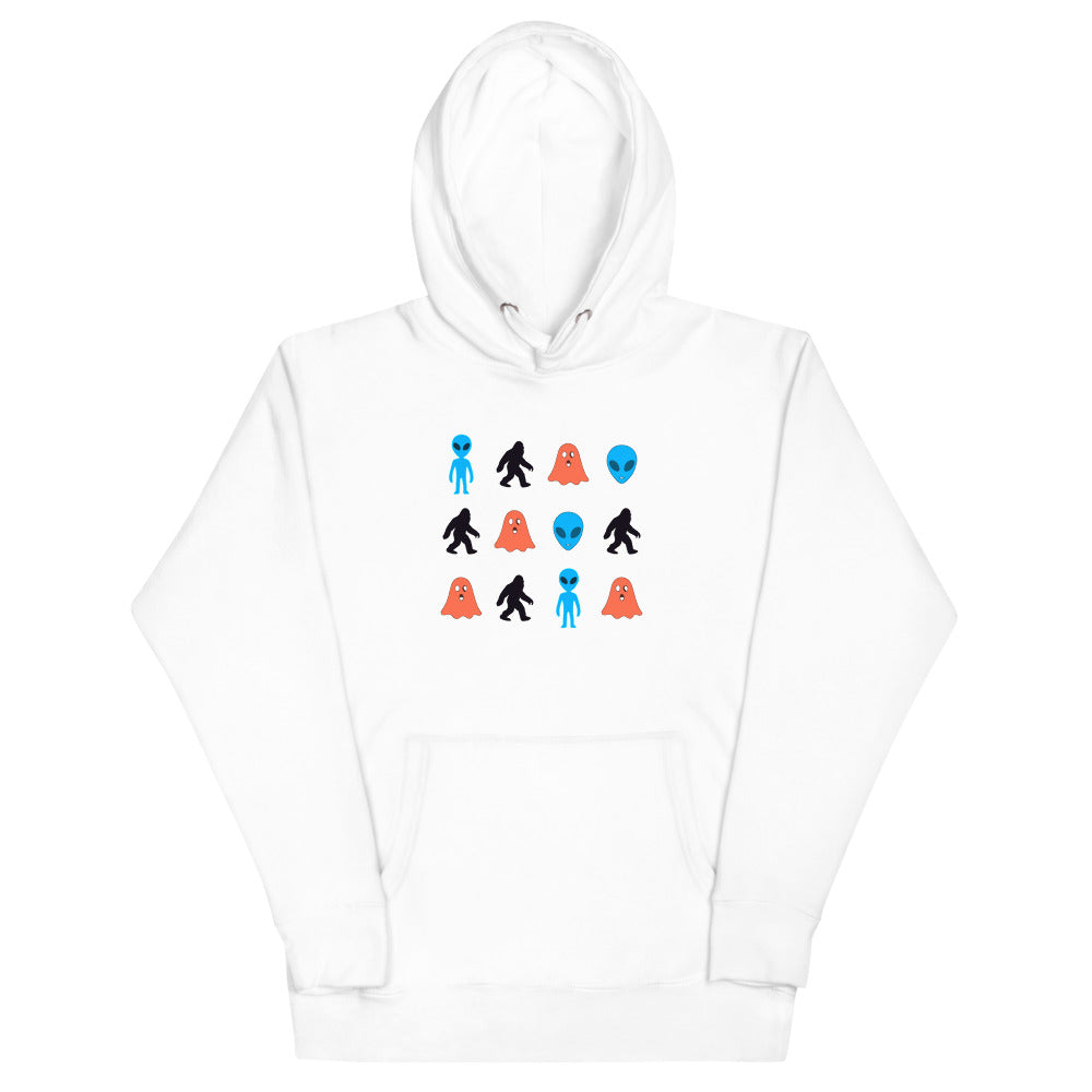 The First Contact Hoodie - White