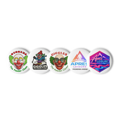 The Giggles Legend 001 // Vanguard OG Button 5 Pack