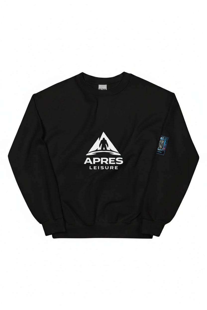 Apres Leisure Signal Crewneck V1, front view